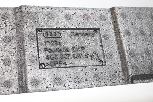 ЗАПОЛНИТЕЛЬ ПЕНЫ ПЕРЕДНЯЯ БАЛКА AUDI A6 C7 POLIFT