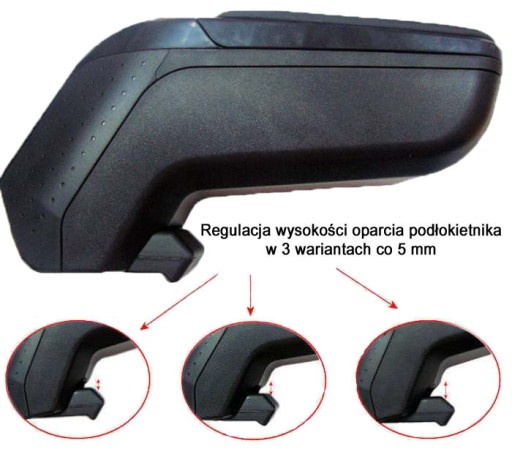 Podłokietnik Armster II Dacia Duster od 2018r