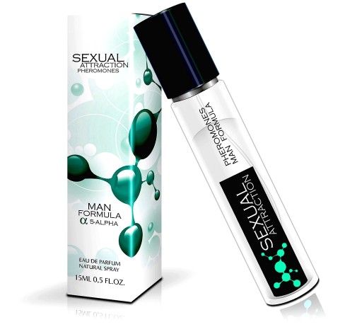 SEXUAL ATTRACTION MĘSKIE PERFUMY Z FEROMONAMI MOCNE FEROMONY FORMUŁA ALPHA