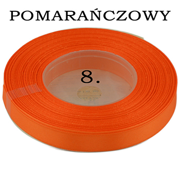 Tasiemka satynowa 12mm różne kolory długość 32m
