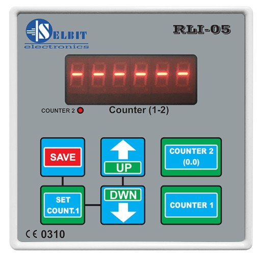 КЛАВИАТУРА ПЕРЕДНЯЯ ПАНЕЛЬ ИЗМЕРИТЕЛЯ SELBIT RLI-05