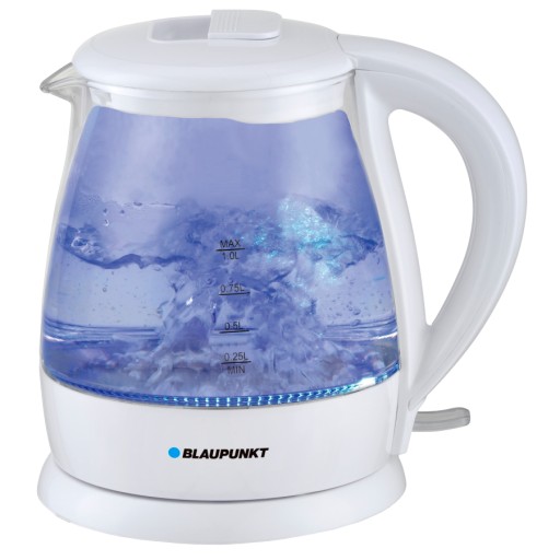 BLAUPUNKT EKG 301 Стеклянный чайник 1л. Компактный