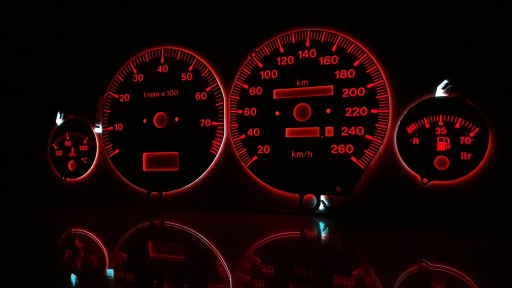 AUDI 80 И 90 B3 B4 Циферблаты счетчика INDIGLO PATTERN S2
