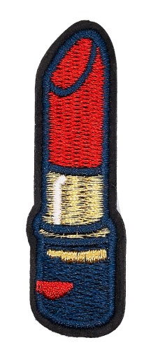 Термонашивка LIPSTICK красная THERMO