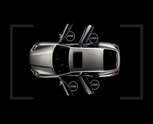 СВЕТОДИОДНЫЙ ПРОЕКТОР ЛОГОТИПА HD БЕСПРОВОДНОЙ ДЛЯ ВСЕХ FORD