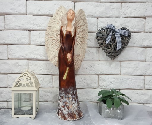 Гипсовое украшение Ангел на подарок Статуэтка 45см Gift Gift Angel XL