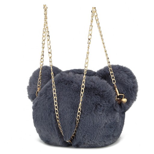 ПУШИСТАЯ СУМКА TEDDY BEDDY BEAR BEAR BAG МЕХОВЫЙ НАСТОЯЩИЙ