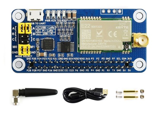 LoRa SX1262 868 МГц Raspberry Pi ARDUINO STM32