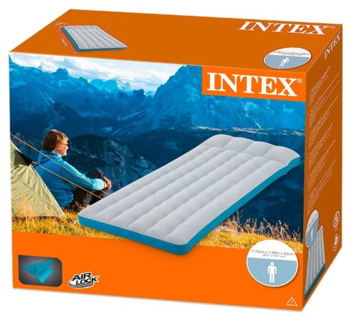 ТУРИСТИЧЕСКИЙ НАДУВНЫЙ МАТРАС 72x189x20 INTEX 67998