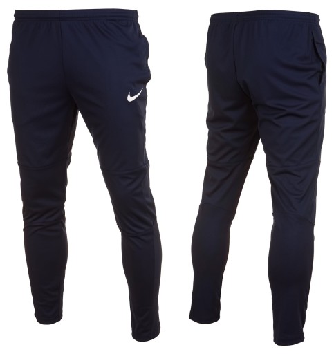 Мужские тренировочные брюки Nike Park 20 темно-синие M Dri Fit из полиэстера