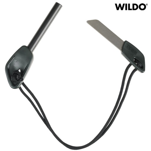 Магниевая зажигалка WILDO FIRE FLASH PRO Small Шведская олива для выживания