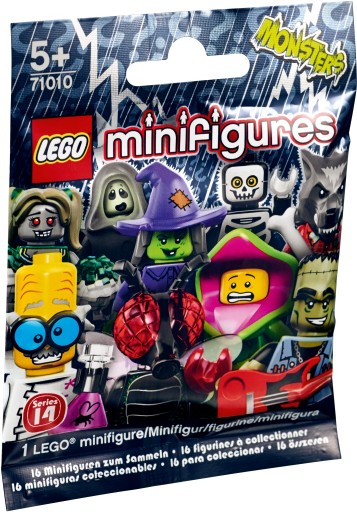 LEGO МИНИФИГУРЫ СЕРИИ 14 СТРИГА БАНШИ ФИГУРКА 71010