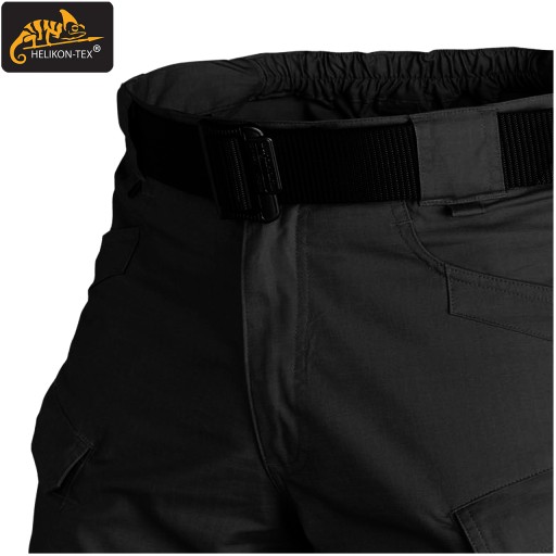 SPODENKI KRÓTKIE MESKIE BÓJOWKI HELIKON UTS 8.5 SZORTY WOJSKOWE CZARNE 3XL