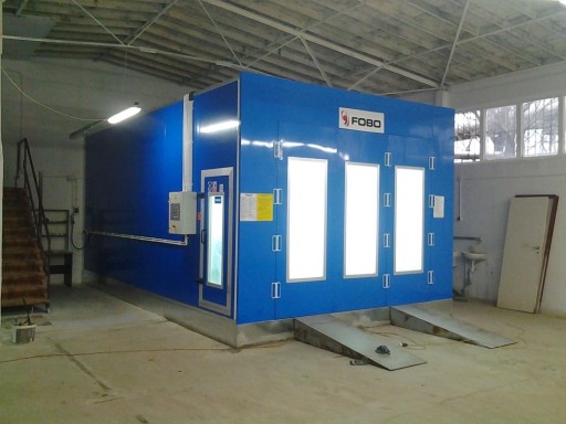 ПОКРАСОЧНАЯ КАБИНА FOBO EF 2000 T покрасочная камера
