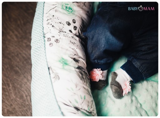 НАБОР ДЕТСКОГО КОКОНА NEST MINKY PIECE XXL BABYMAM, 7 ЭЛЕМЕНТОВ.