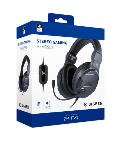 BIG BEN PS4 Титановые наушники PS5 с лицевой панелью SONY
