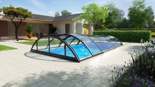 Накрытие для бассейна Klasik ClearC 1073 x 515 x 155