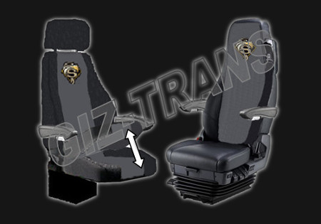 ЧЕХОЛЫ SCANIA R 2004 ГОДА, РАЗНЫЕ СИДЕНИЯ, 1 РЕМЕНЬ ГРУЗОВИКА
