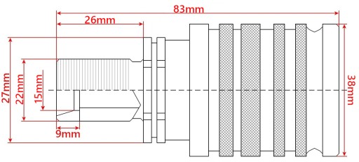 ZESTAW TABLICA + 4x KPL SZYBKOZŁĄCZY EURO M22