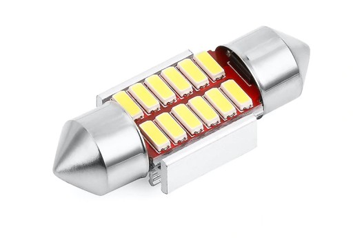 СВЕТОДИОДНАЯ ЛАМПА 12 SMD 4014 C5W C10W C18W CANBUS 31мм