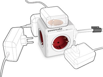 PowerCubeУдлиненный USB-удлинитель 1,5 м СИНИЙ