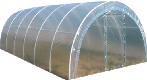 Садовый туннель из фольги, стальная конструкция, 7x3x30
