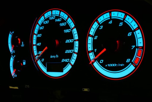 Mazda 323F BA INDIGLO MoMan циферблаты одометра