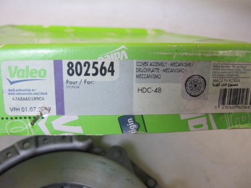 Docisk sprzęgła MITSUBISHI HYUNDAI SANTAMO 215 mm