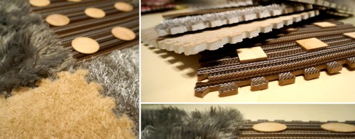 Сенсорный коврик, обучающий толстый игровой коврик.