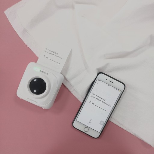 PAPERANG P2 Bluetooth термопринтер фотоэтикеток 300 точек на дюйм для телефона