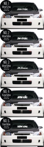 Наклейка на окно JDM STYLE Japan Sun * УЗОРЫ * ЦВЕТА