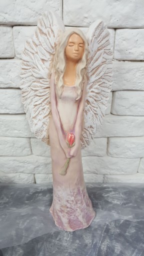 Гипсовое украшение Ангел на подарок Статуэтка 45см Gift Gift Angel XL