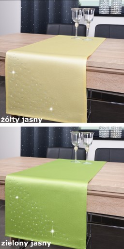 bieżnik dekoracyjny KRYSTAL 40x200 plamoodporny pas czarny