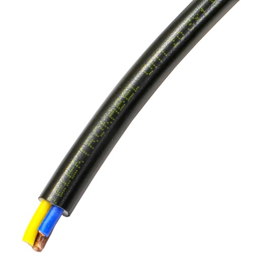 OMY CABLE 3x1,5мм CU светодиодный кабель черный 100м