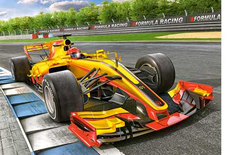 PUZZLE 300 PUZZLE CARS CARS F1 RACE BALL FORMULA 8+ РОЛИК