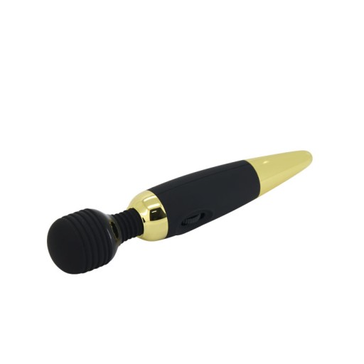 Вибратор для микрофона Power Wand, черное золото