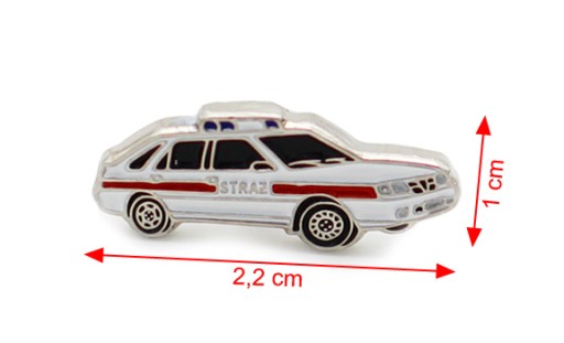 Значок пожарной машины POLONEZ, значок, значок