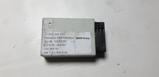 STEROWNIK MODUŁ INTERFEJS CAN BMW E63 E64 0441373