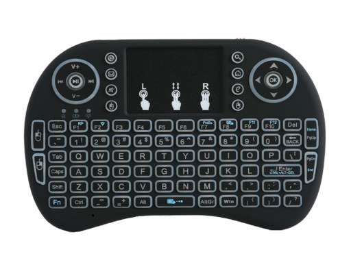 БЕСПРОВОДНАЯ ПОДСВЕТКА КЛАВИАТУРА Smart TV i8+
