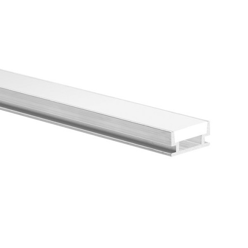 Osłonka KLUŚ HR-ALU mleczna do profilu LED - 1m