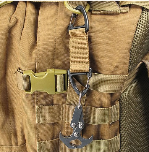 СУМКА С РУЧКОЙ EDC MOLLE РЕМЕНЬ ПРОЧНЫЙ КАРАБИН НОВЫЙ