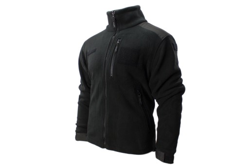 Флисовая туристическая куртка 305 г ECWCS Black M