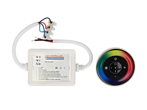 RGB RF контроллер 6-кнопочный пульт дистанционного управления Круг 12/24В. БЛ