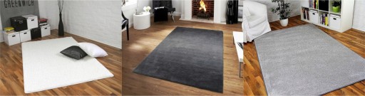 Miękki Dywan Shaggy 200x260 ozdoba pokoju fiolet