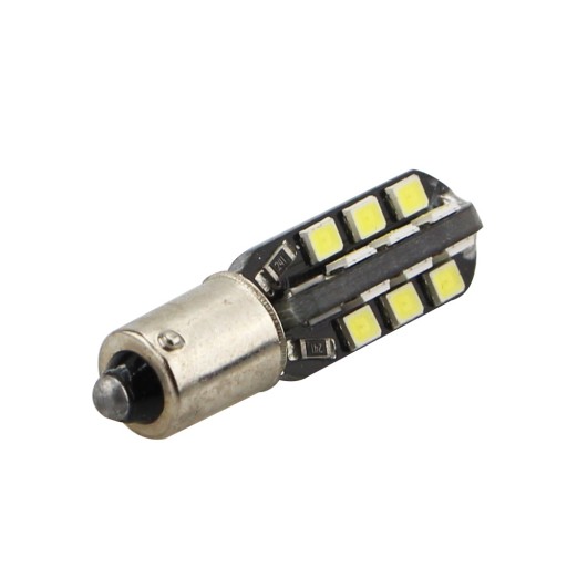 СВЕТОДИОДНАЯ ЛАМПА 24 SMD 2835 H6W BAX9S ПОЛОЖЕНИЕ CANBUS