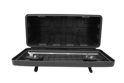 Ящик для инструментов DAKEN JUST 750, плоский, 750x350x300, 2 замка для эвакуаторов