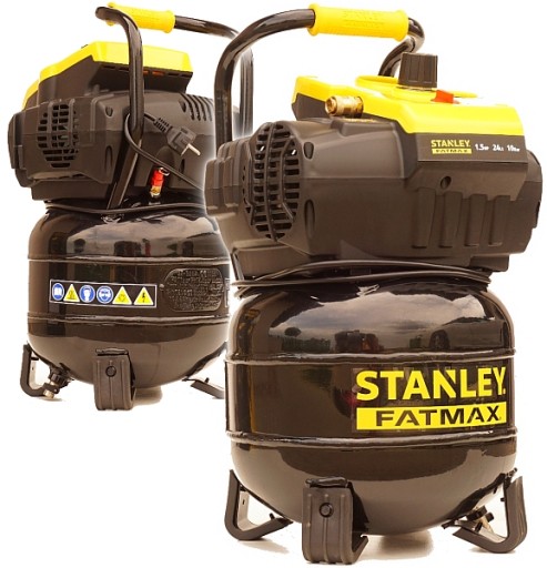 БЕЗМАСЛЯНЫЙ КОМПРЕССОР STANLEY FATMAX 24л + КОМПЛЕКТ 6