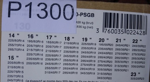 Цепи Polaire Steel Grip 17 MERC GLE 275/45R21 285/45R21 315/40R21
