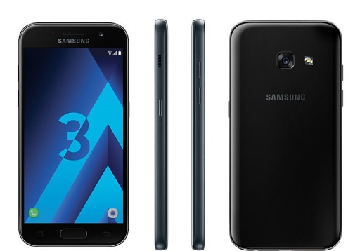 Смартфон Samsung Galaxy A3 2017 A320 ЧЕРНЫЙ GWAR ОРИГИНАЛ 2/16
