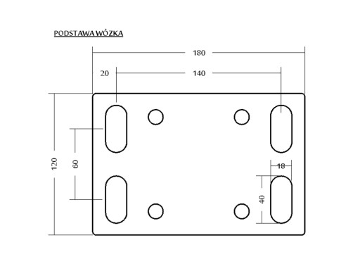 ТЕЛЕЖКА 9 РОЛИКОВ ДЛЯ ОТКАТНЫХ ВОРОТ НАБОР 9 ШТ. 80x80x5